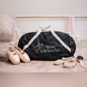 Dance Unlimited🩰Black Duffel Bag
